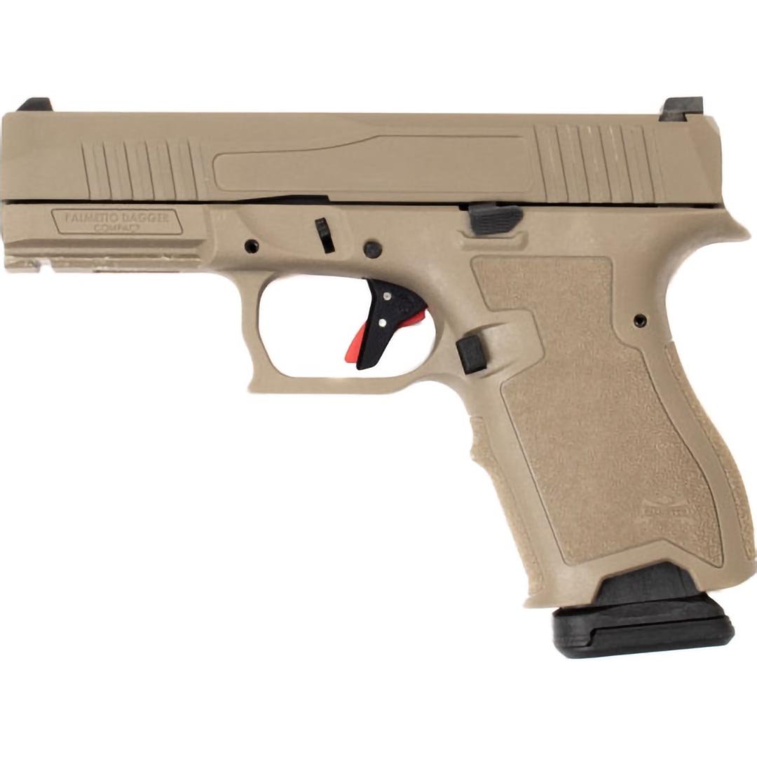 PALMETTO STATE ARMORY DAGGER COMPACT + 5 MAGS, TIMNEY TRIGGER 9mm luger (9x19 para)
